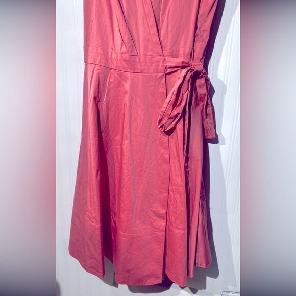 Gal Meets Glam Heather Dress in Rosemist Pink Sz 18 - Picture 6 of 10